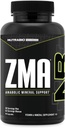 NutraBio ZMA Supplementi per gli uomini e le donne- Zinc Magnesium Supplementi per sostenere i livelli di ormone -Sleep- Muscle Recovery-Immune Health 90 Count