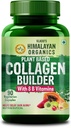 Himalayan Organic Collagen Builder für Haare und Haut mit Biotin und Vitamin C 90 Veg Kapseln