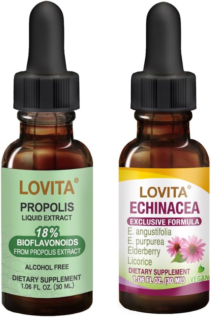 Lovita Bee Propolis & Echinacea Жидкие питательные добавки