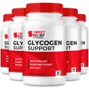 NutraRize (Pack of 5 Sweet Relief Glycogen Support - Glycogen Capsules, Blood Vessel Cleaner, Advanced Formula for Overall Wellness, Reviews (300 Capsules)