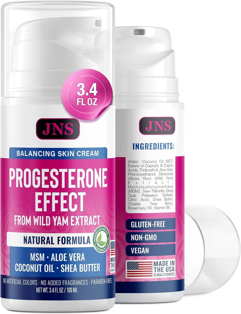 Joellyne Naturals Wild ean & Dong Quai Cream 3000 מ"ג, 3.4 oz