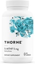 THORNE - 5-MTHF - Methylfolat (Active B9 Folate) Supliment - Sustine sanatatea cardiovasculara, Dezvoltarea fetala, sanatatea nervoasa, Methylation & Homocisteine Levels* - 60 Servings - 5-MTHF 5mg