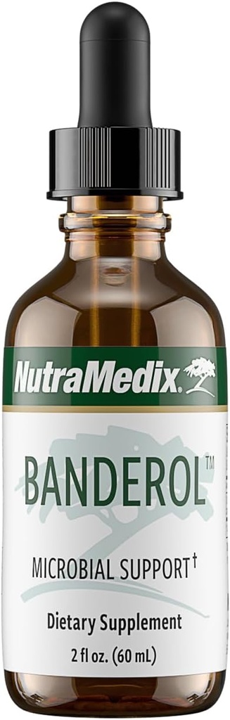 NutraMedix Daily Immune Support Supplements - Banderol Herbal Supplements for Immune System Support - Vegan Tinkture - Biorazpoložljiv Otoba Bark Extract Tekoče kapljice (2 oz/60 ml)