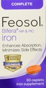 Feosol Complet avec Bifera Fer 30 Caplets (3 Pack)