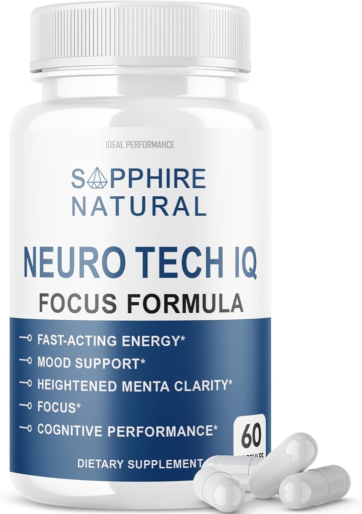 NeuroTech Iq Focus Formula Pills (60 קפסולות)