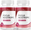 הרעיוןL PERFORMANCE (2 Pack) Cognigence Focus Nootropic Memory Booster גלולות (120 קפסולות)