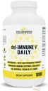 Del-Immune V® Daily av Stellar Biotics, All-Natural Immune Support & Gut Health, Instant Care, Metabiotic: NextGen Probiotic Therapy (1000 Caps)