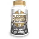 Alcohol Defense Capsules | 60 Count | Promotes Healthy Alcohol Metabolism | Contains Dihydromyricetin, Ginger Extract