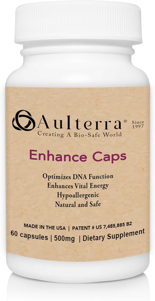 Aulterra Enhancement Supplement to Semutralize EMF 's and Enhance Vital Energy, Proprietary Blend of Paramagnetic Minerals Neutralizes Ártalmas EMF (60 kapszula)