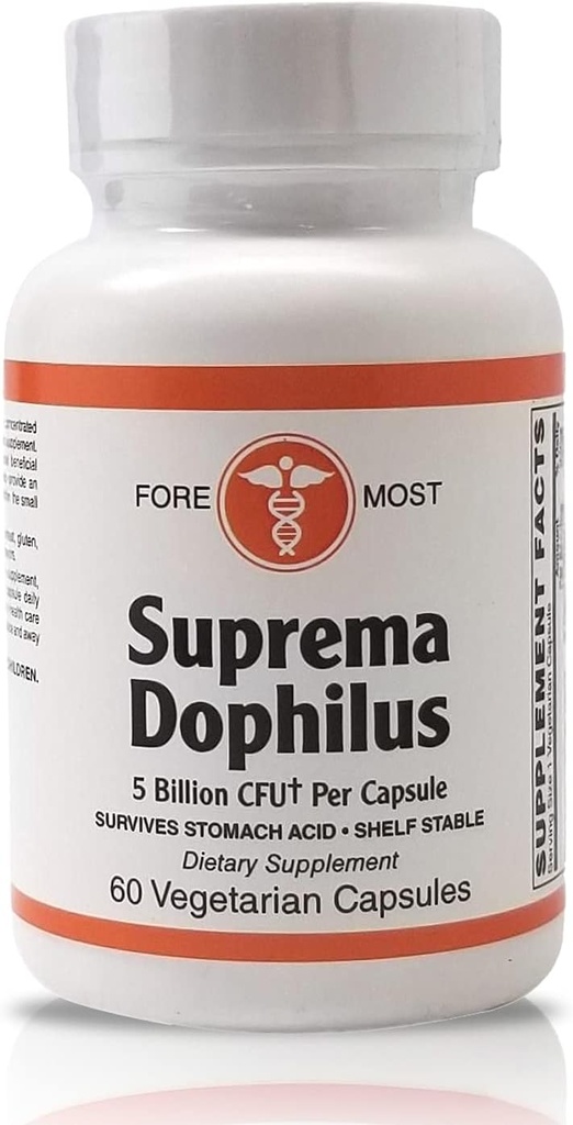 Holistic Health Suprema Dophilus 60 Capsule vegetariene
