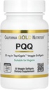 Kalifornien Gold Nutrition PQQ, 20 mg, 30 Veggie Softgels