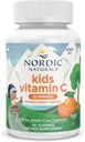 Nordic Kids Vitamin C Gummies - Tangy Tangerine - 60 Gummies - Vegan Vitamin C Suplemen - Imunity dan Antioksidant Dukungan Anak - 250 mg per Serving - 30 pelayan