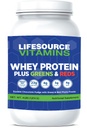 LifeSource Vitamins Whey Plus Greens & Reds Phyto Foods (4 pounds)
