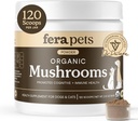 Fera Huisdier paddo supplement voor honden en katten met Turkije staart - USDA Organic - Cognitive and Immune Support - Verbetert de leverfunctie - Ondersteunt een gezonde darm - poeder - 120 scoops