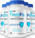 5 Pack) Tinnifix Capsules - Advanced Hearing Support Formula, Tinnifix Pills to maintain Healthy Hearing, All Natural Tinnifix for Complete Ear Health, Official Tinni Fix Review (300 Capsules)