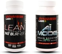 ManTFUP DynamismLabs Peak Performance Bundle - Lean Advanced Fat Burner ו- AI Brain Booster Booster
