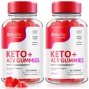 NutraRize (Pack of 2 ActivLife Keto + ACV Gummies for Advanced Weight Loss, Advanced Formula, Reviews (120 Gummies)
