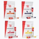 Bệnh lao12 Powlyte Powder cho Fast Hydraation bởi Tom Brady, 4-Pack Stickpacks (Limonade, Blueberry Pomegate, Hoa quả Đấm & Peach Mango), tự nhiên, dễ hòa tan. Low Sugar, Low Calie (60 phục vụ)