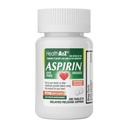 HealthA2Z® Aspirin 81 mg, DYE Free, Low Strength, 200 Counts, Pain Relief, Reduces Minor Aches Muscle Pain & Cramps, Fever Reducer, Reduces Headache, (NSAID)