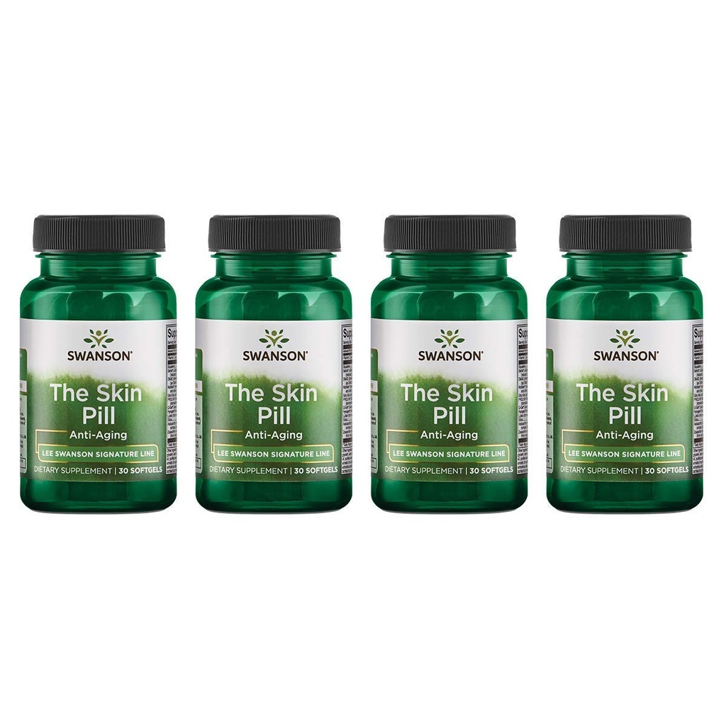 Swanson Signature Line The Skin Pill 30 Softgels (4 Pack)