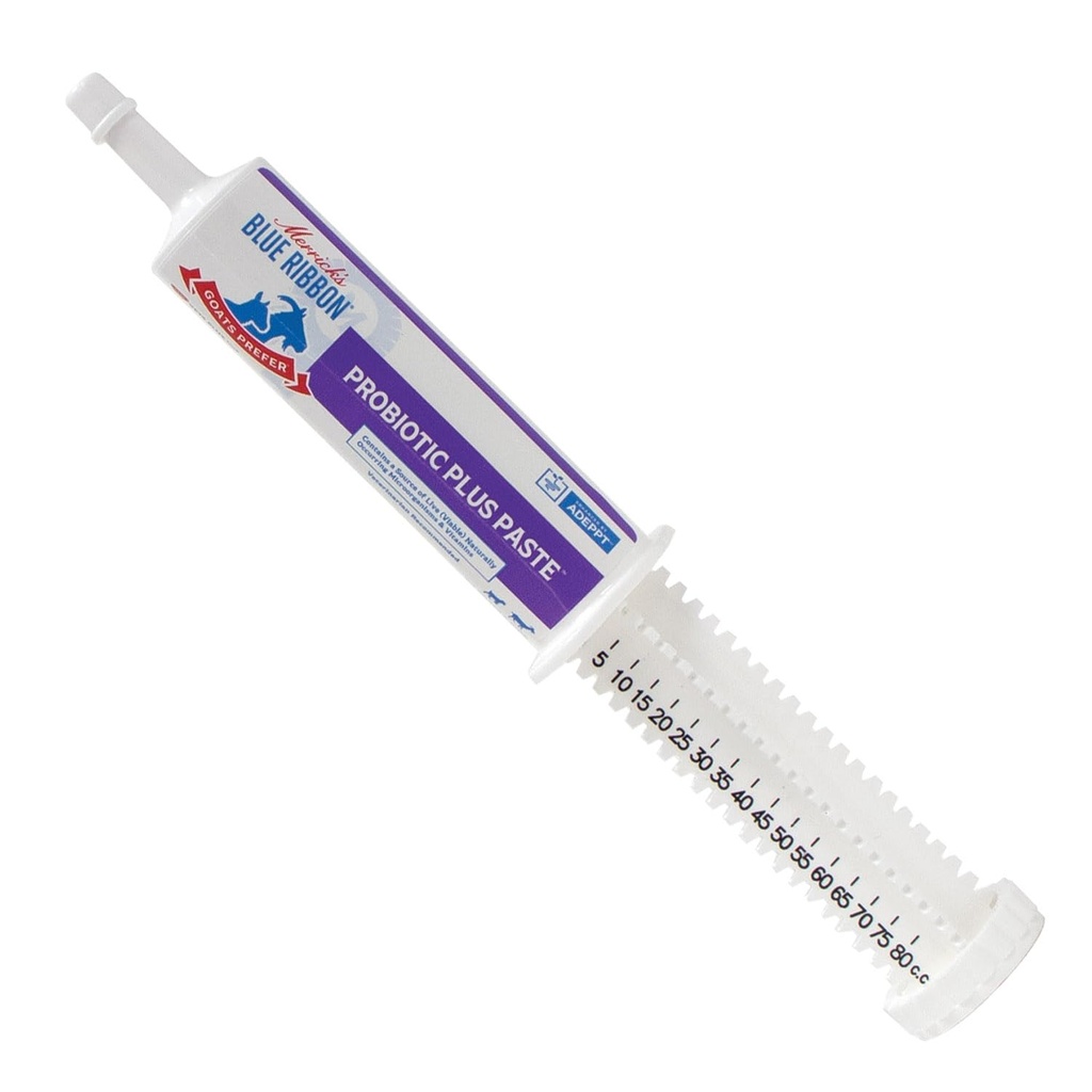 Vet's Plus Bomac Goats Prefer Probiotic Plus Paste Tube Antibiotic Therapy 80cc