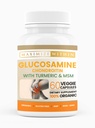 Glucosamine Chondroitin with Turmeric & MSM – Mobility & Flexibility Support – 60 Veggie Capsules