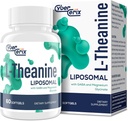 Liposomal L-theanine 500 מ"ג, מורכב עם GABA 200 מ"ג ומגנזיום 100 מ"ג, תוספת כוח תוספת תוספת תוסף עבור Calm, הירגעות & Focus, Gluten חינם - 60 קפסולות
