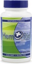 HemRid הטוב ביותר hemorrhoid תוספת, להפחית גירוד, Irritation, Bleeding, Burning ב 2-5 ימים, חומרים נבדקים קלינית לספק הקלה מהירה 120 ימים