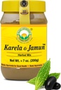 BASIC AYURVEDA Karela & Jamun Herbal Mix Powder -- Tradicionālais rūgts gurds & Indijas BlackBerry Blend -- Dabas augu bāzes papildinājums ikdienas Routine & dzīvesveids Atbalsts -- 7.05 Oz (200g)