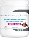 Neuropathy ReliefTM - Circulatory Health Formula Nitric Oxide Booster - Berry Blend - L-Arginina L-Citrulline