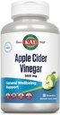 KAL Chewable Tablets, Apple Cider Vinegar, 500 mg, 60 count
