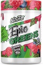 NutriFittt Epic Greens, Antioksis, Meyveler, Veggies ve Mushrooms, Boost Performance, Speed Up Recovery (30 Servisler, Yaz Berry Çay)