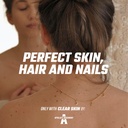 APOLLO'S HEGEMONY Kirkas iho - 180 vegan kapselit - B5-vitamiini 200 mg (Pantoteenihappo) ja asetal-L-karnitiini 70 mg, anti-Acne, parannettu ihon terveys, B5-vitamiini täydentää