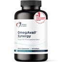 Designs for Health OmegAvail Synergy - Omega Complex for Adults - Omega 3-6-7-9 Fatty Acids from Borage and Macadamia Oil + Triglyceride (TG) Fish Oil with DHA & EPA (60 Softgels)
