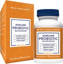 Probiope Probitic đã chậm phát hành 30 Billion - với 10 snip probiotic Strains để hỗ trợ Bản tóm tắt, Immune & Vaginal Health hoặc Yeast Im cân bằng - Shelf Stable (30 Vegie Caps)
