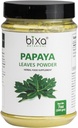 Bixa BOTANICAL Papaya Leaf pulver (Carica Papaya) | Ayurvedic urt, antioksidant middel | Herbal Supplement (200g/7Oz)