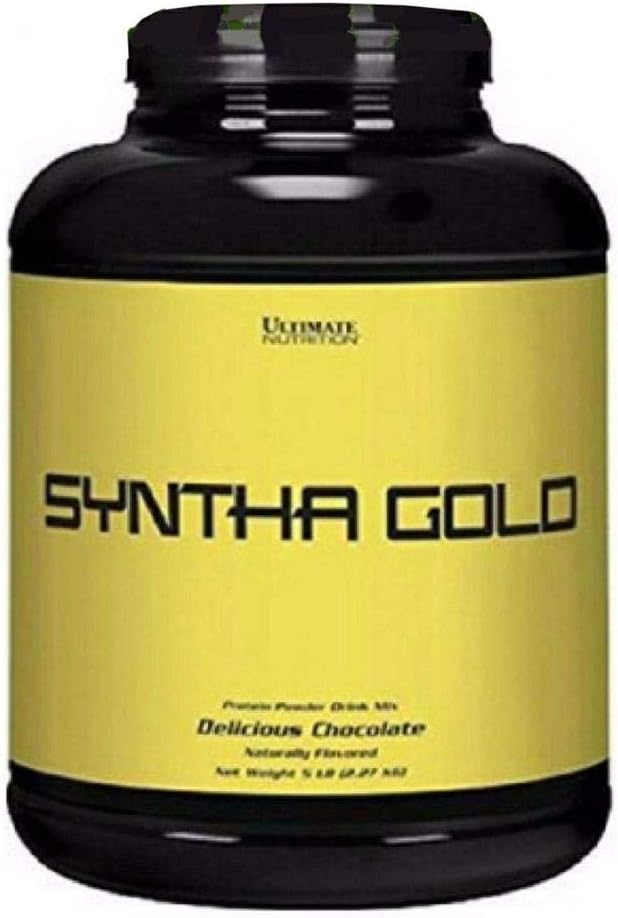 Ultimate Nutrition Syntho Gold Time Release Casein Protein Powder maito Muna ja Whey Protein Isolate - Enintään 6 tuntia kestävä proteiini, 65 tarjoilua, suklaa