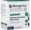Metagenics Wellness Essentials Daily Packs - Multivitamin & Omega-3 Packets with Vitamins A, C, D, E & B - Supports Heart, Brain, Immune & Bone Health* - Non-GMO, Gluten-Free - GMP sertifikalı Tesis
