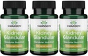 Swanson Kidney Glandular 500 mg 60 Caps 3 Pack