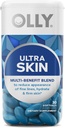 OLLY Ultra Power Skin Softgels, Hydrate and Firm Skin, Acid Hyaluluronic, Hobxanthin, Lutein, Vitamin C, Skin Supplemen, 30 Hari Pensediaan - 30 Count (Packaging May Vary)