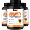 Force Factor Immunity, 3-Pack, Immune Support Booster with Elderberry and 1000mg of Vitamin C, Plus Vitamin D, Zinc, Probiotics, Antioxidants, and Echinacea for Immune Health Defense, 270 Tablets