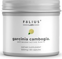 Garcinia Cambajia บริสุทธิ์ คลาย supplement 500mg - 100% HCA Real Culted to 60% - การรองรับสุขภาพดี Dission and metabolis - 60 Capsulation