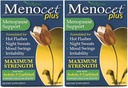 Wellgenix Menocet Plus Menopause Dupport - All-inone Menopause Suplement - Daily Relief Feminine Care - Hot Flashes, Night Sweats, Mood Swings & Irritability - 30 Tablet (Paket 2)