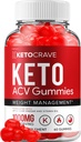 Crave Keto ACV Gummies - Advanced Formula Crave Keto Plus ACV Weight Management Gummies Apple Cider Vinegar Crave ACV Gummies Integratore alimentare Recensioni Uomo Donne (60 Gummies)