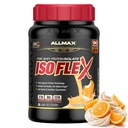 ALLMAX ISOFLEX Pure Whey Isolate Protein Powder - Gluten Free, Low Lactose, Sugar-Free - High-Protein, Clean, Keto-Friendly for Pre Post Workout Supplement for Women and Men | Orange Dreamsicle, 2lb