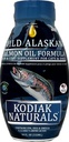 18oz Wild Alaskan Salmon Oil Formula para cães e gatos, uma mistura equilibrada de Óleos de Peixe Puro com EPA e DHA de peixe selvagem. Suporte para Pele & Revestimento, Articulações e Saúde Imune.