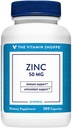 Vitamin Shoppe Zink 50mg per portion (300 kapslar)