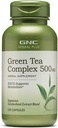 GNC Herbal Plus Green Tea Complex 500mg Supplément, végétarien, soutient le métabolisme, 100 portions