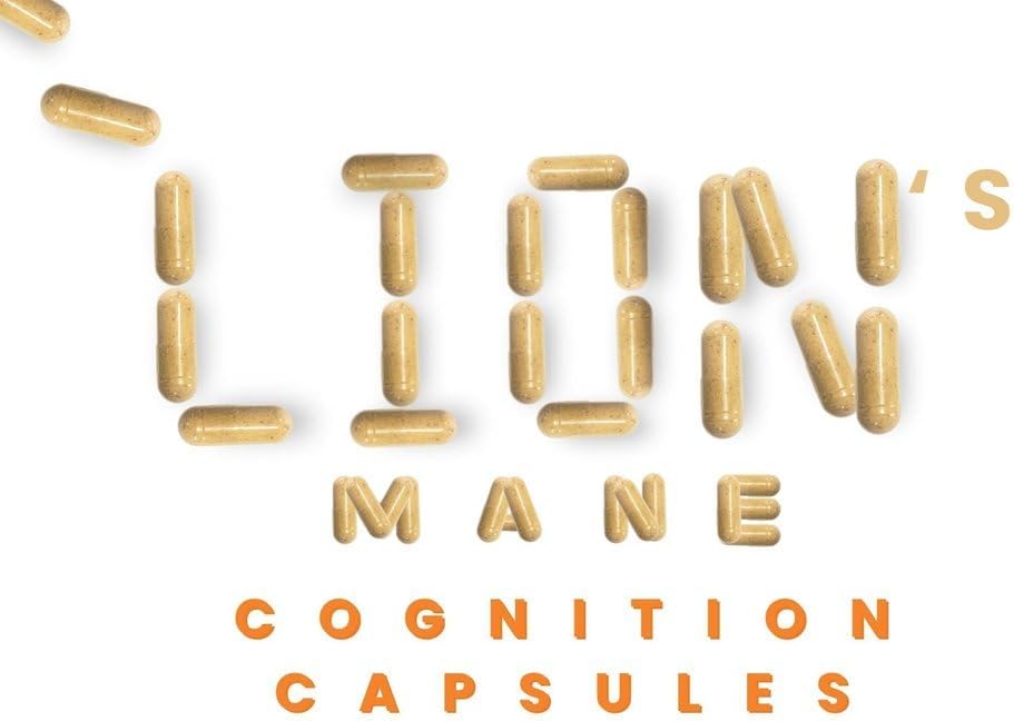 Irie Sēņu ferma Lion's Mane Cognition Capsules - 60 Count