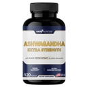 Gade Nutrition Ashwagandha Supplements - Extra Strength, ashwagandha Powder Capsules with Black Pepper, Natural Mood, Focus, and Energy Support Supplement, 120 Veggie Capsules, USA Made